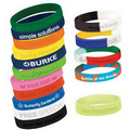 Customized Multi-Color Adult Size Silicone wristband